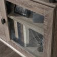 Eatman TV Stand for TVs up to 65  Northern Oak Industrial Inspired Style and Design Supply