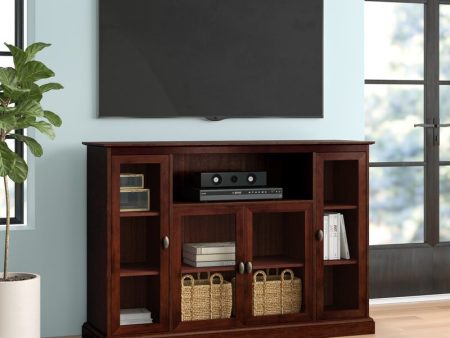 Beste TV Stand for TVs up to 58  Espresso Solid and Engineered Wood Online